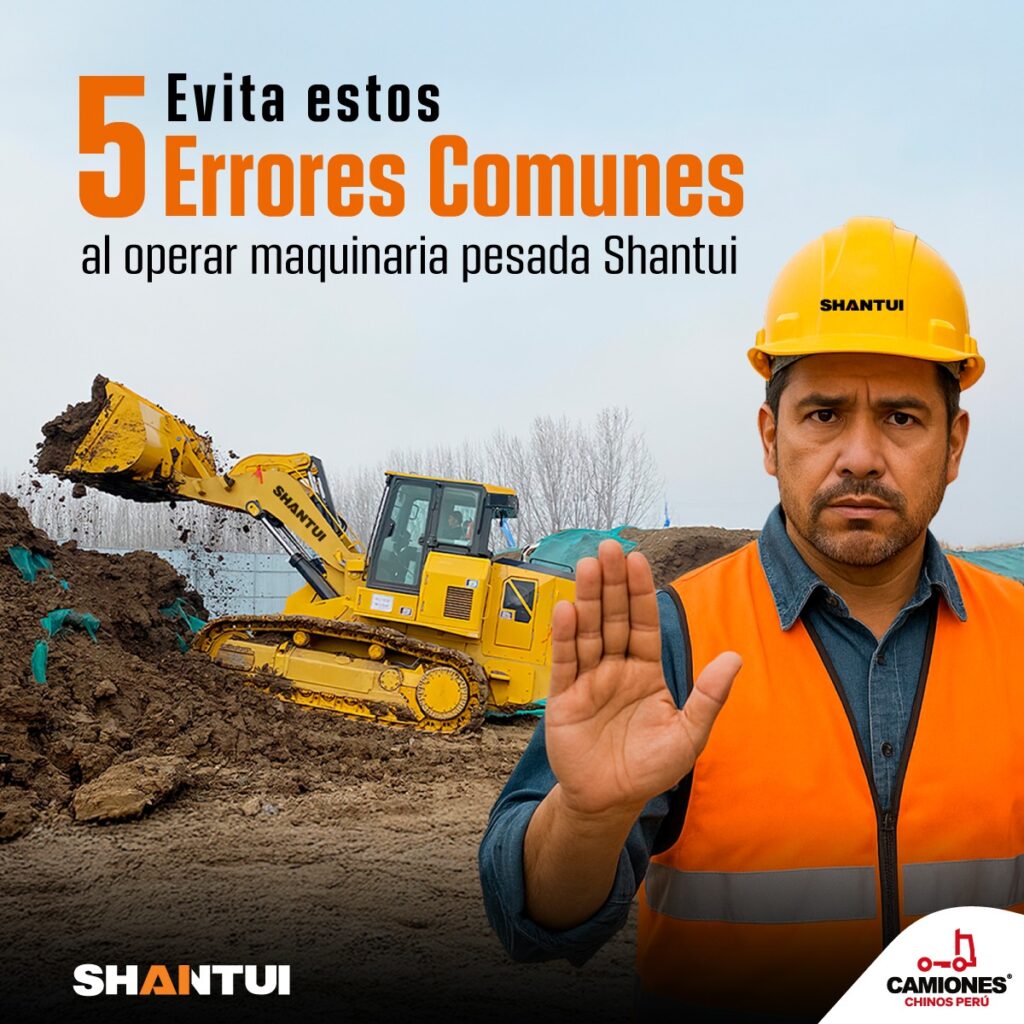 maquinaria pesada Shantui